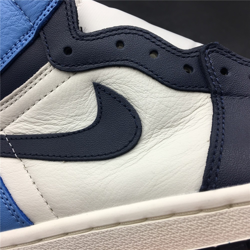 Air Jordan 1 Obsidian University Blue 555088-140