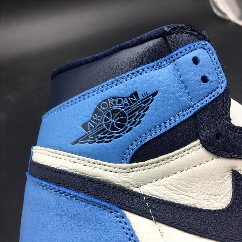 Air Jordan 1 Obsidian University Blue 555088-140