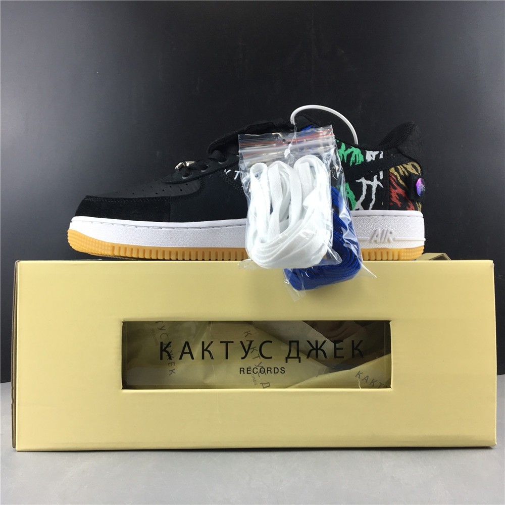 Travis Scott x Nike Air Force 1 Astroworld Black CN2405 901