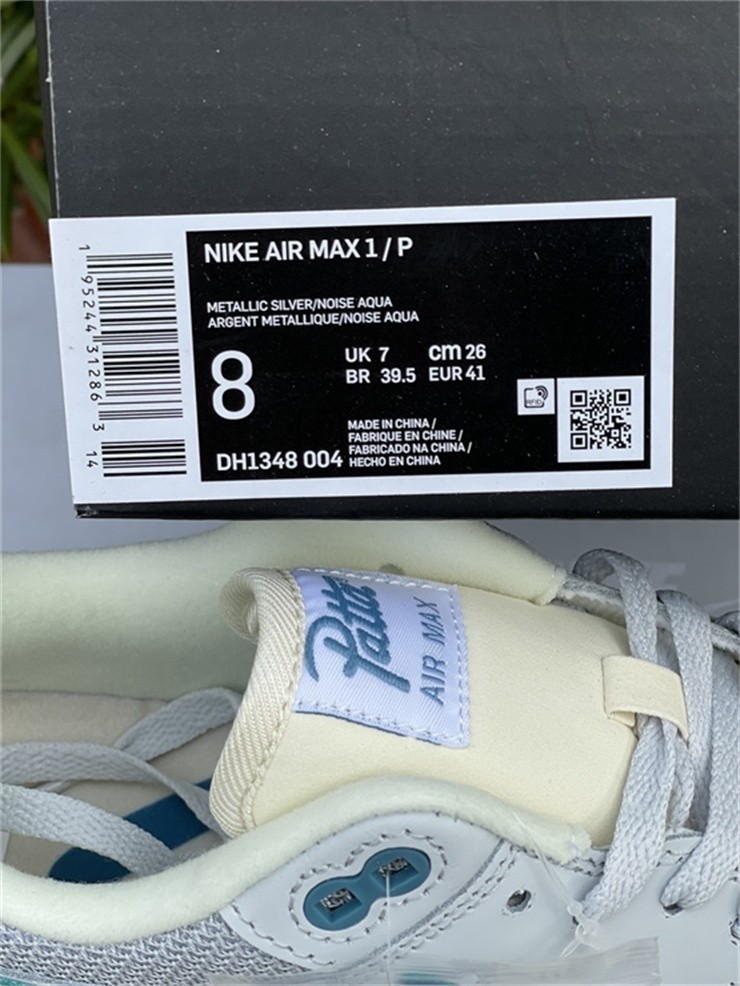 Nike Air Max 1 “Noise Aqua” Patta x DH1348-004