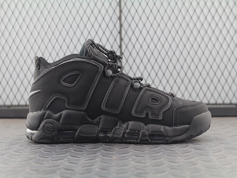 Nike Air More Uptempo Triple Black 414962-004
