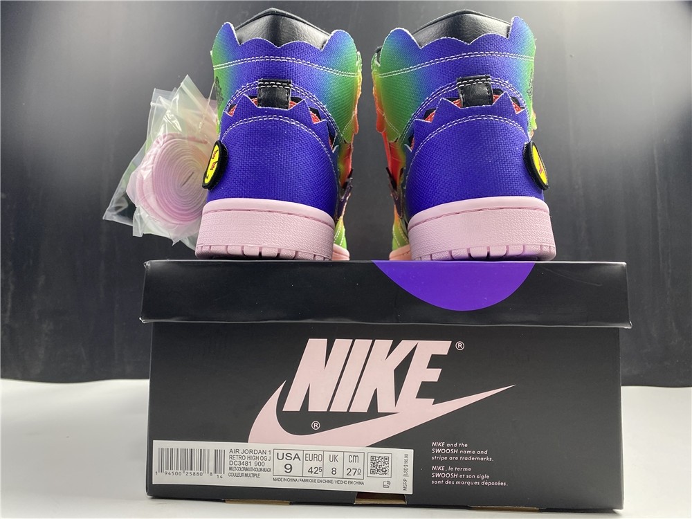 J Balvin x Air Jordan 1 High O DC3481-900-D