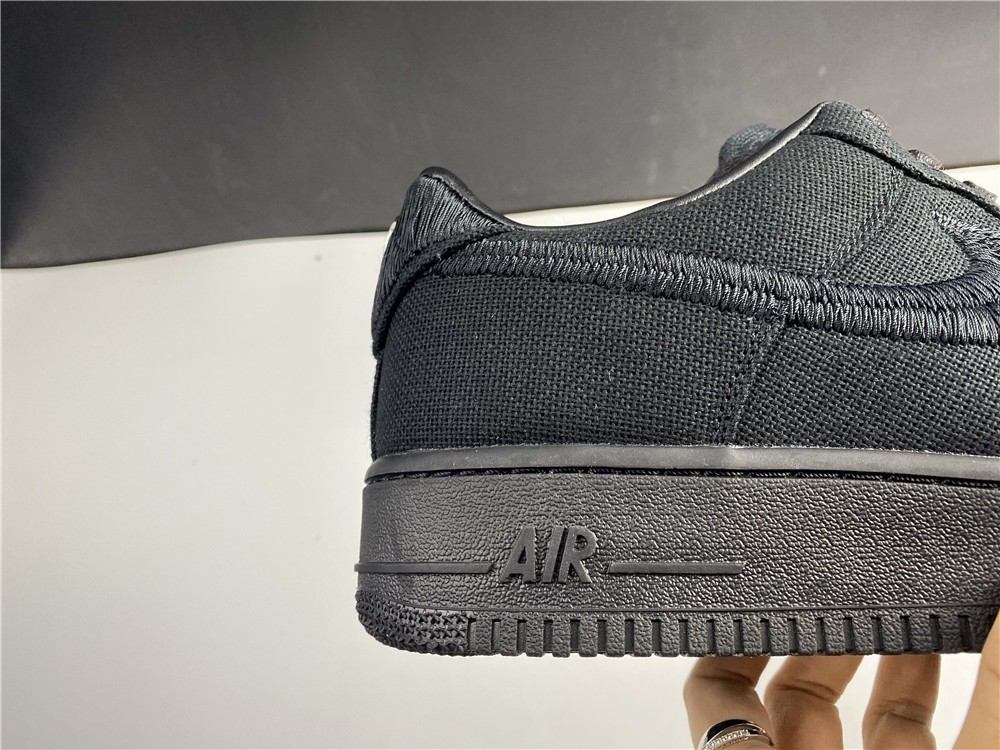 Stussy x Nike Air Force 1 Low “Black” CZ9084-001