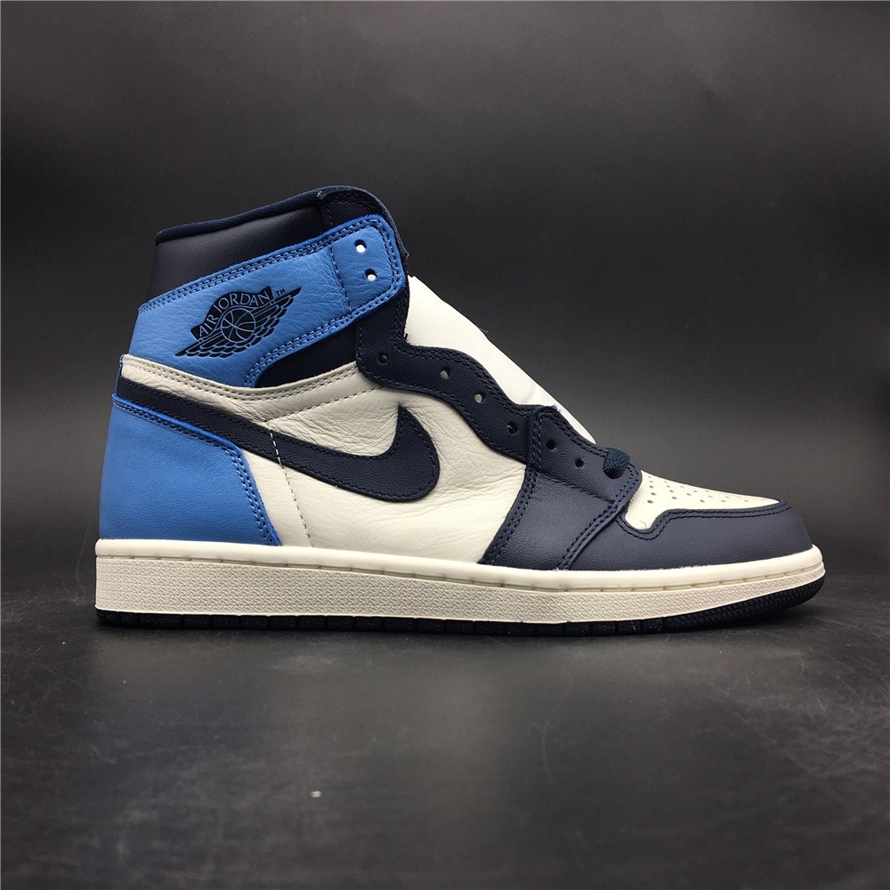 Air Jordan 1 Obsidian University Blue 555088-140