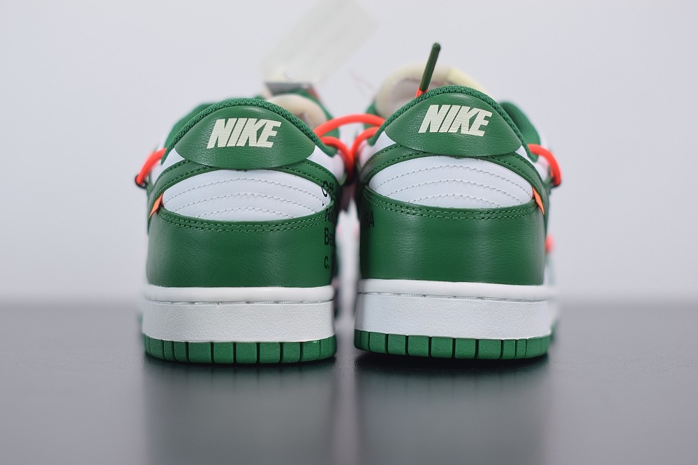 OFF-WHITE x Nike Dunk Low green white CT0856-100