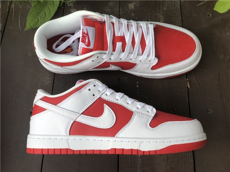 Nike Dunk Low White University Red DD1391-600