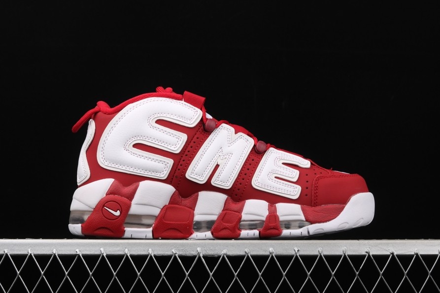 S*p*e x Nike Air More Uptempo Varsity Red/White 902290-600