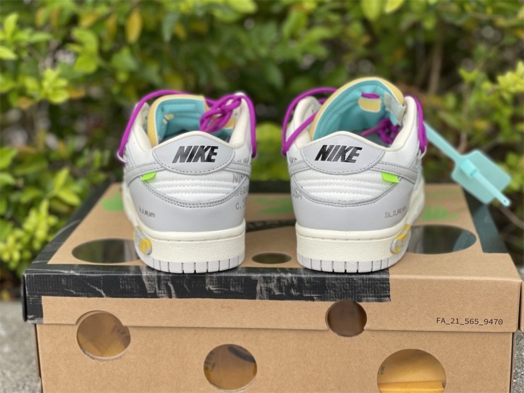 Off-White x Nike Dunk Low H DM1602-100