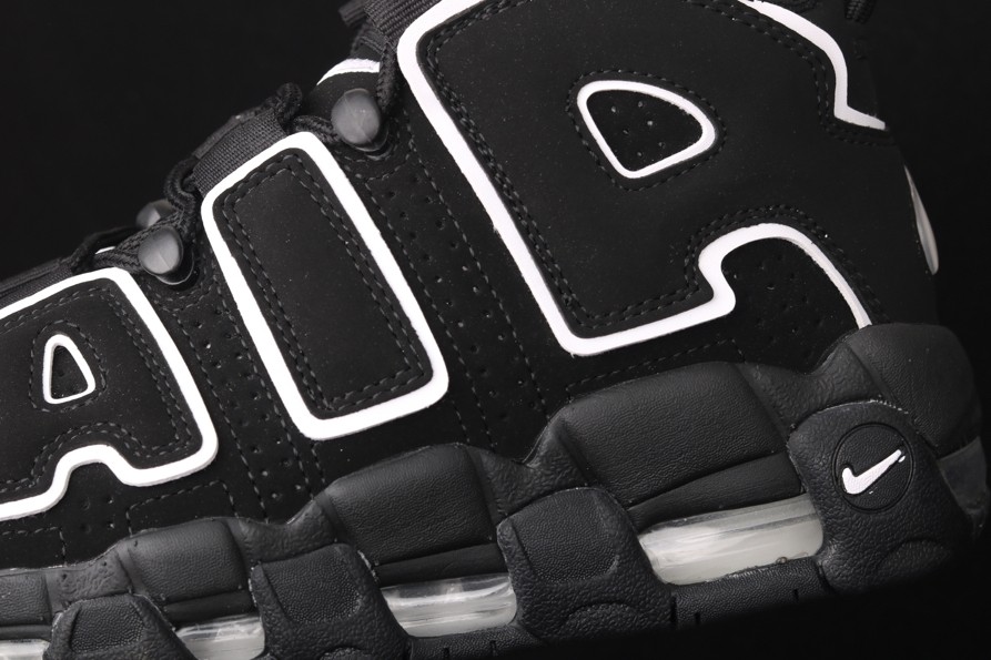 Nike Air More Uptempo Black White 414962-002