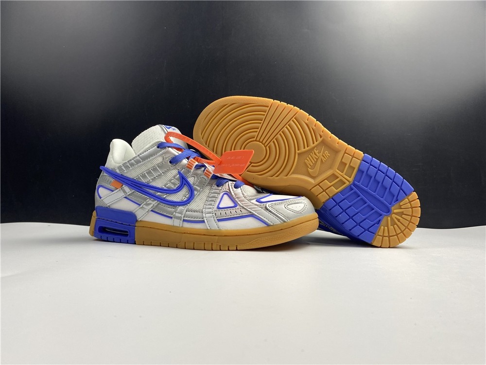OFF-WHITE x Nike Air Rubber Dunk “University Blue” CU6015-100