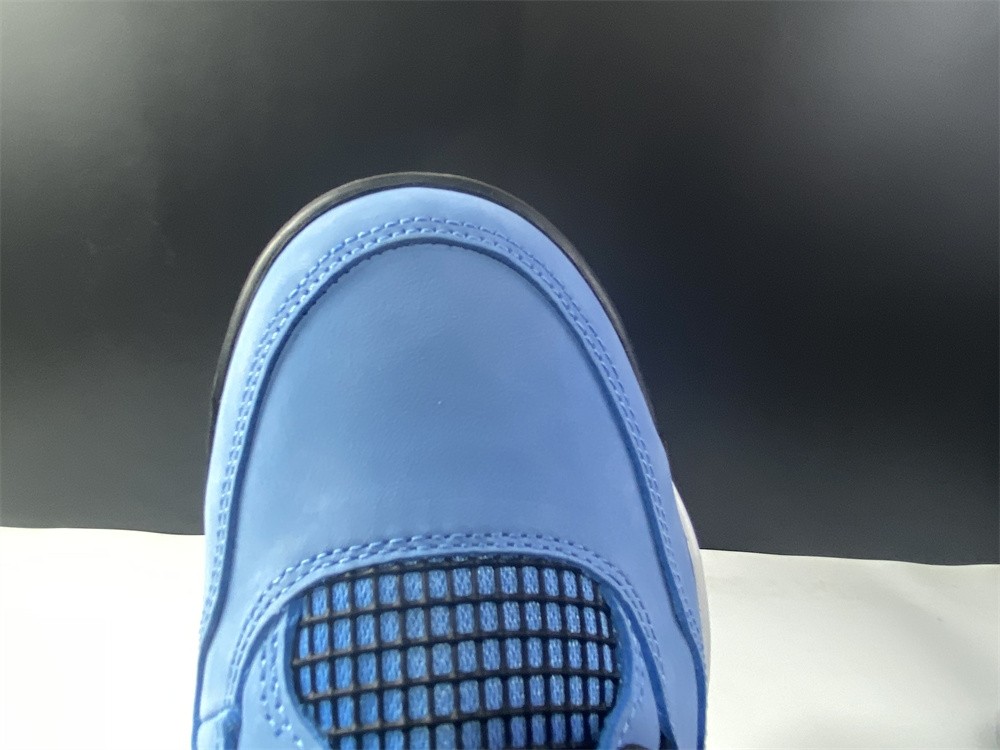 Travis Scott x Air Jordan 4 “Houston Oilers” University Blue 308497-406