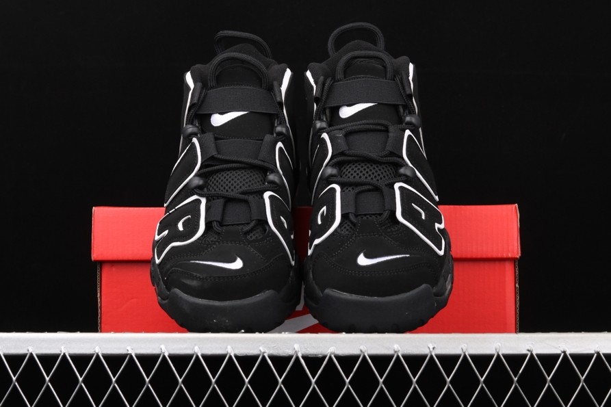 Nike Air More Uptempo Black White 414962-002