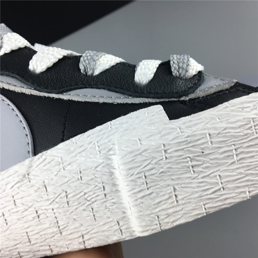 Sacai x Blazer Mid Black Grey BV0072-002