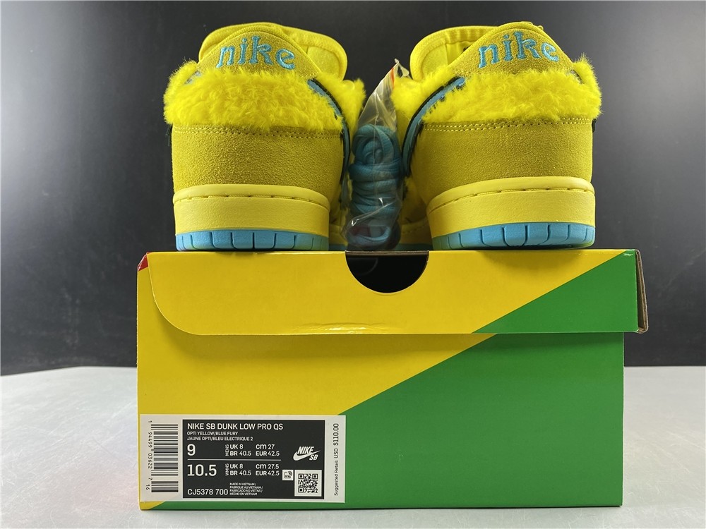 Grateful Dead x Nike SB Dunk Low“ Yellow Bear” CJ5378-700