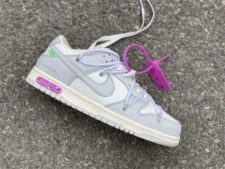 OFF-WHITE x Futura x Nike Dunk Low DM1602-118