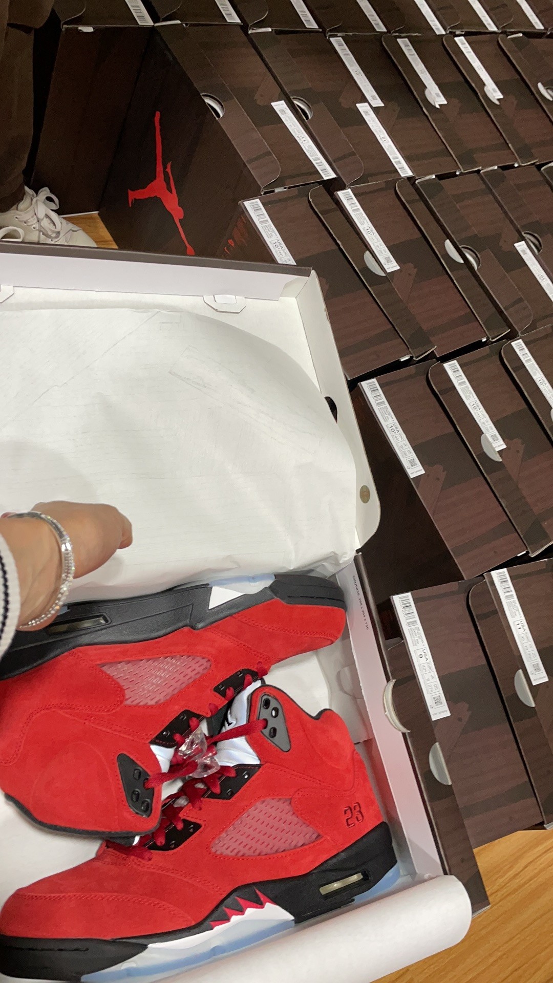 Air Jordan 5 “Raging Bull” Y DD0587-600