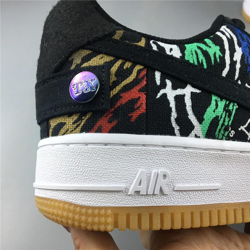 Travis Scott x Nike Air Force 1 Astroworld Black CN2405 901