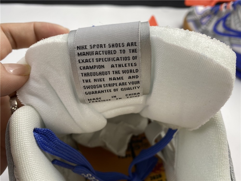 OFF-WHITE x Nike Air Rubber Dunk “University Blue” CU6015-100