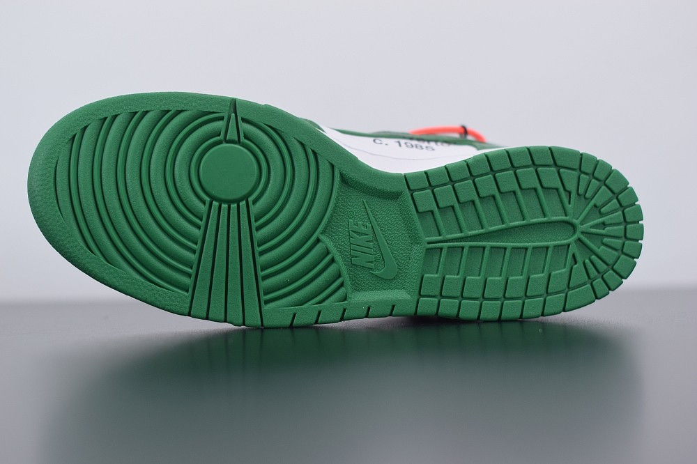 OFF-WHITE x Nike Dunk Low green white CT0856-100
