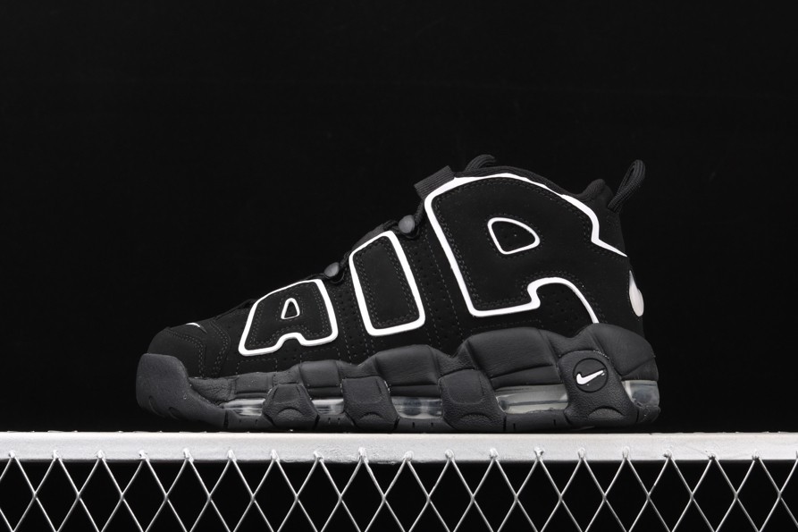 Nike Air More Uptempo Black White 414962-002