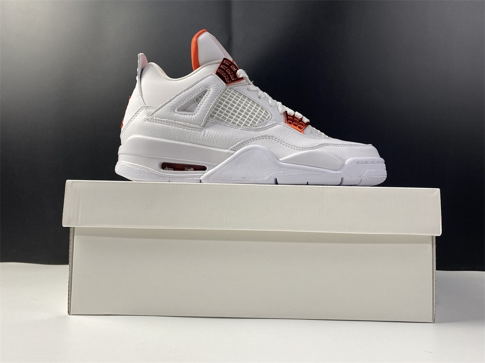 Air Jordan 4 Retro “Pure Money” Orange Metallic CT8527-118
