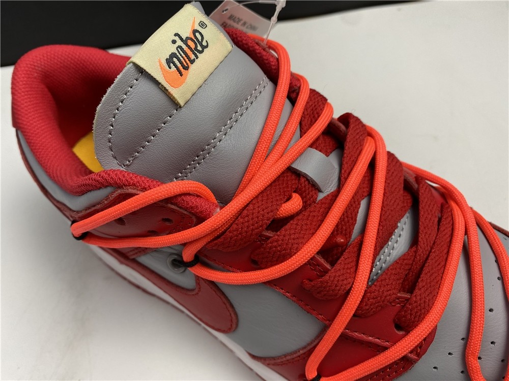 Nike Dunk Low Off-White University Red CT0856-600