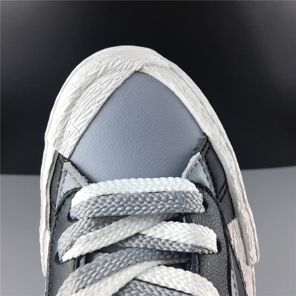 Sacai x Blazer Mid Black Grey BV0072-002