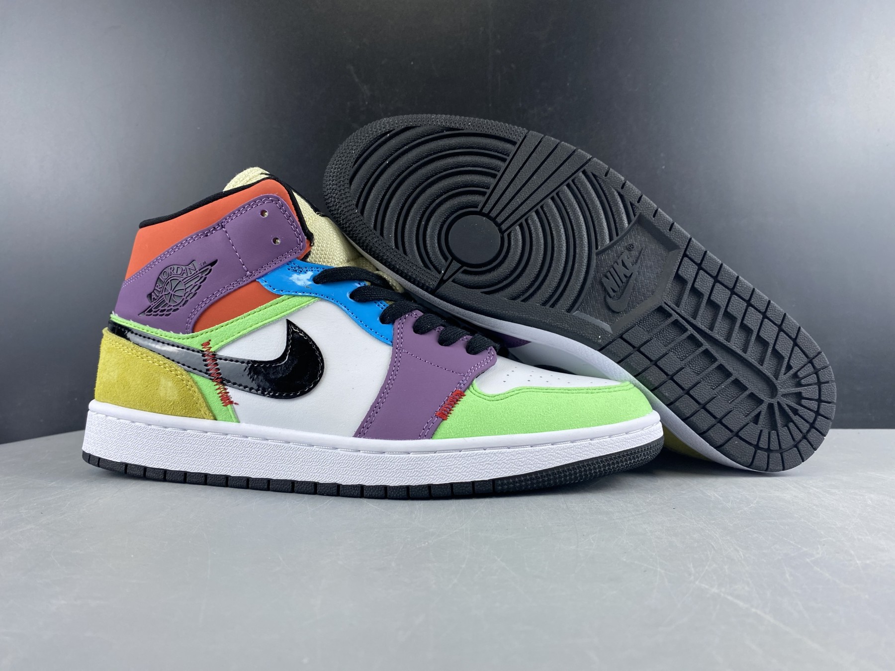 Air Jordan 1 Mid SE Multi-Color CW1140-100