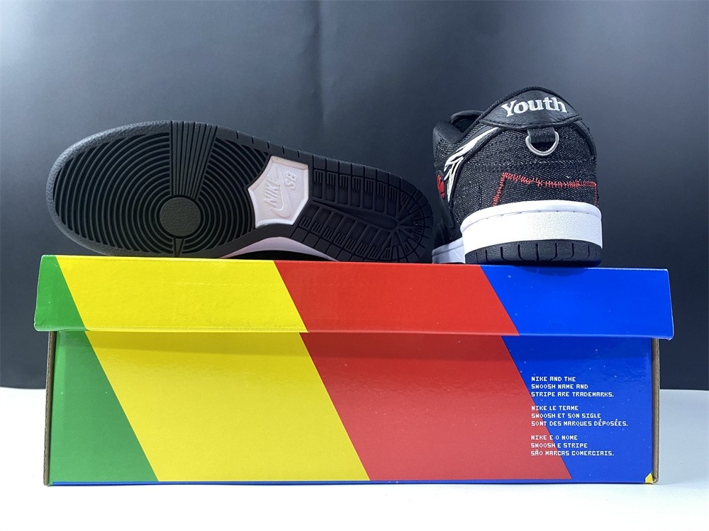 Wasted Youth x Nike Dunk SB Low “Black” DD8386-001