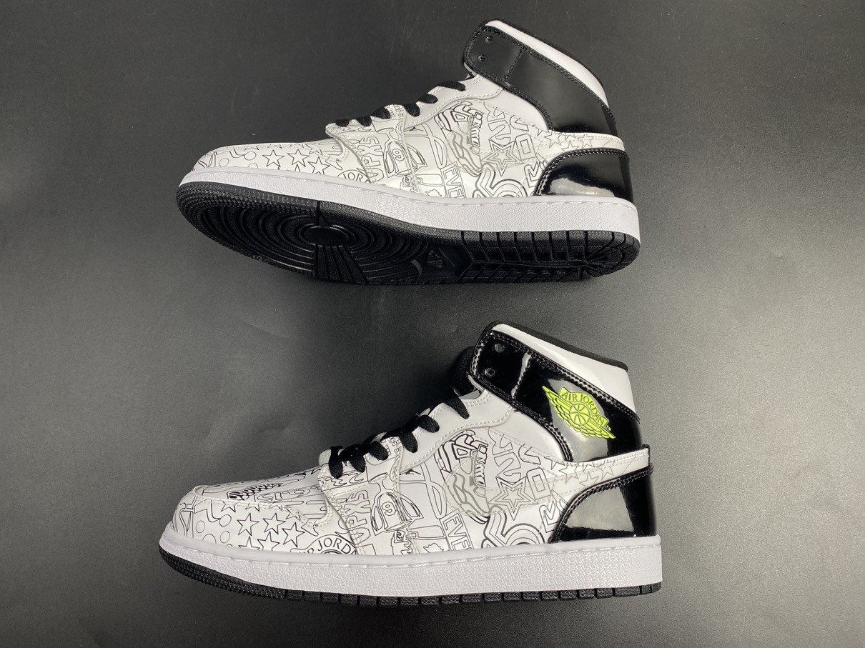 Air Jordan 1 Mid GS DIY DC4099-100