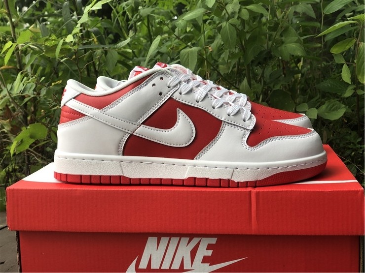 Nike Dunk Low White University Red DD1391-600