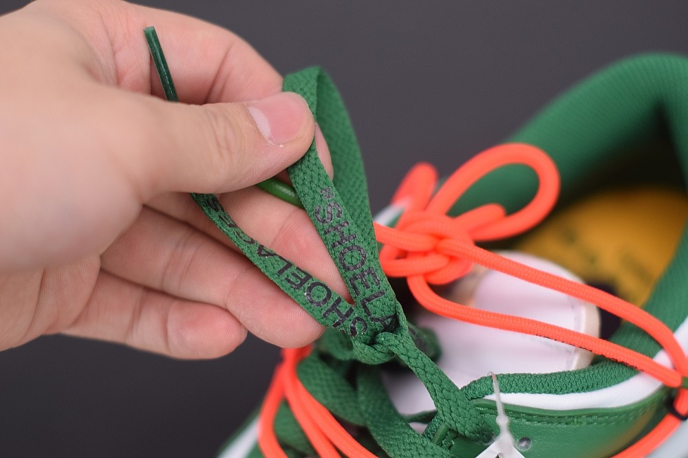 OFF-WHITE x Nike Dunk Low green white CT0856-100