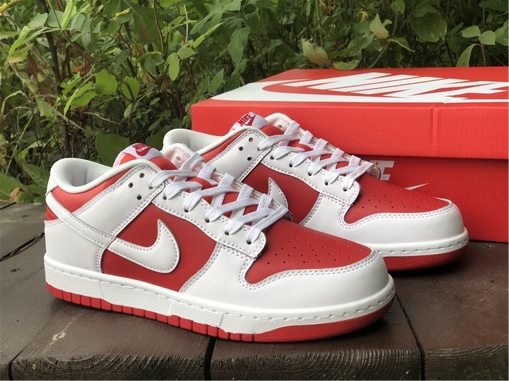 Nike Dunk Low White University Red DD1391-600