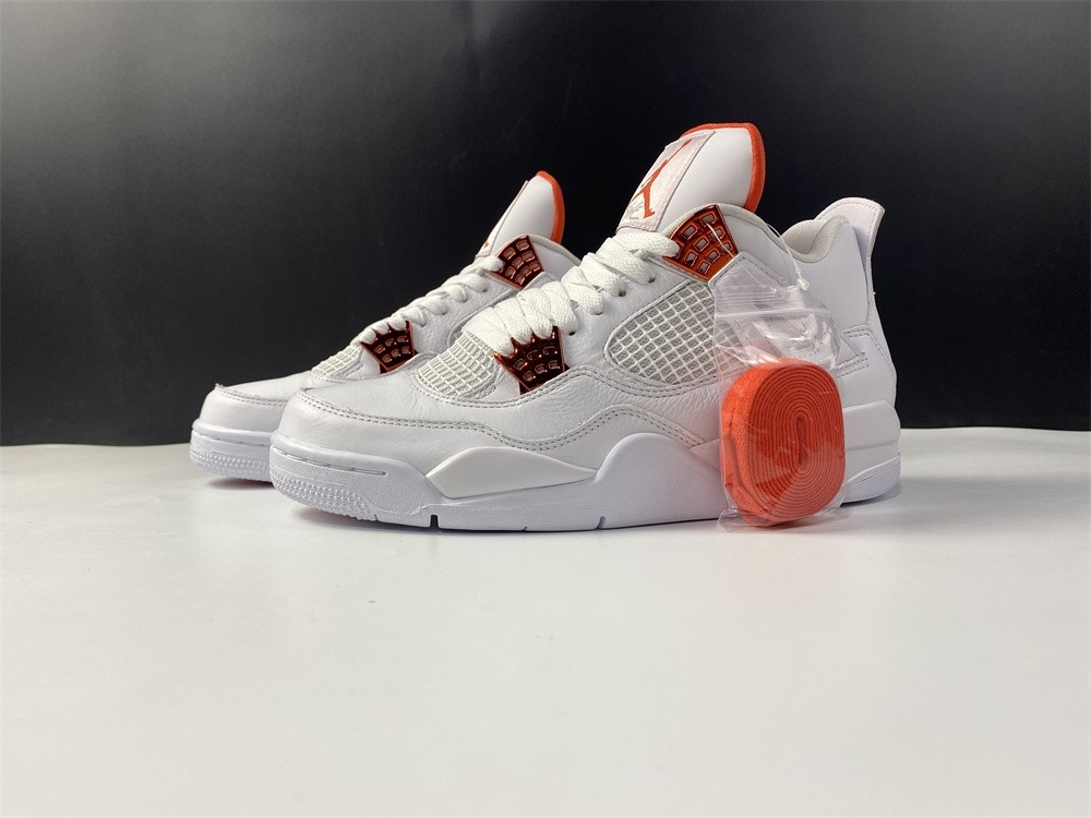 Air Jordan 4 Retro “Pure Money” Orange Metallic CT8527-118