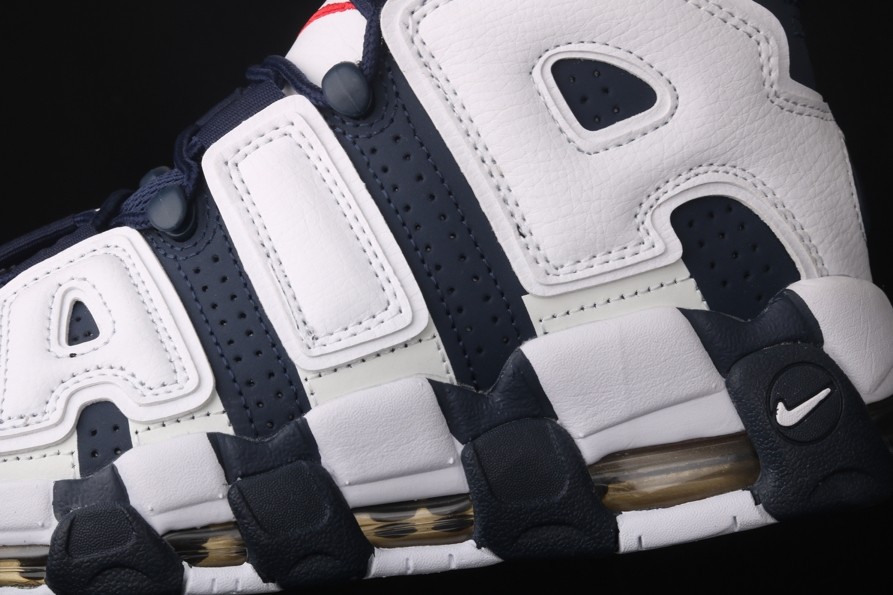 Nike Air More Uptempo “Olympic” White/Midnight Navy 414962-104