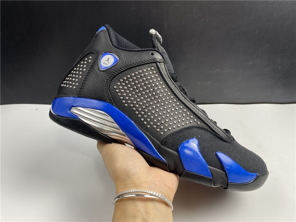 S*p*e Air Jordan 14 Black Varsity Royal BV7630-004