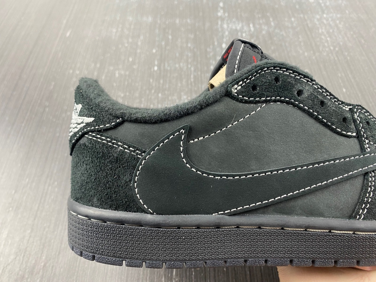 TRAVIS SCOTT X AIR JORDAN 1 LOW OG SP "BLACK PHANTOM" DM7866-100