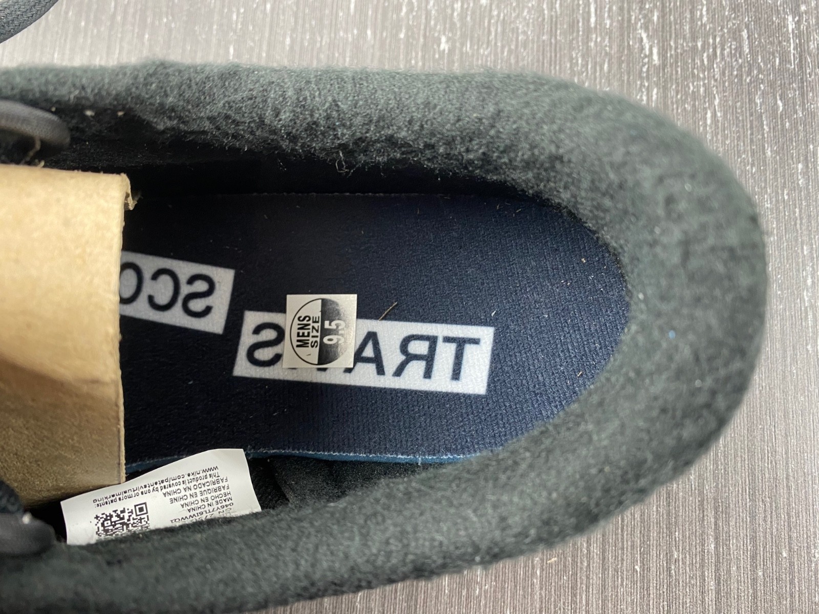 TRAVIS SCOTT X AIR JORDAN 1 LOW OG SP "BLACK PHANTOM" DM7866-100