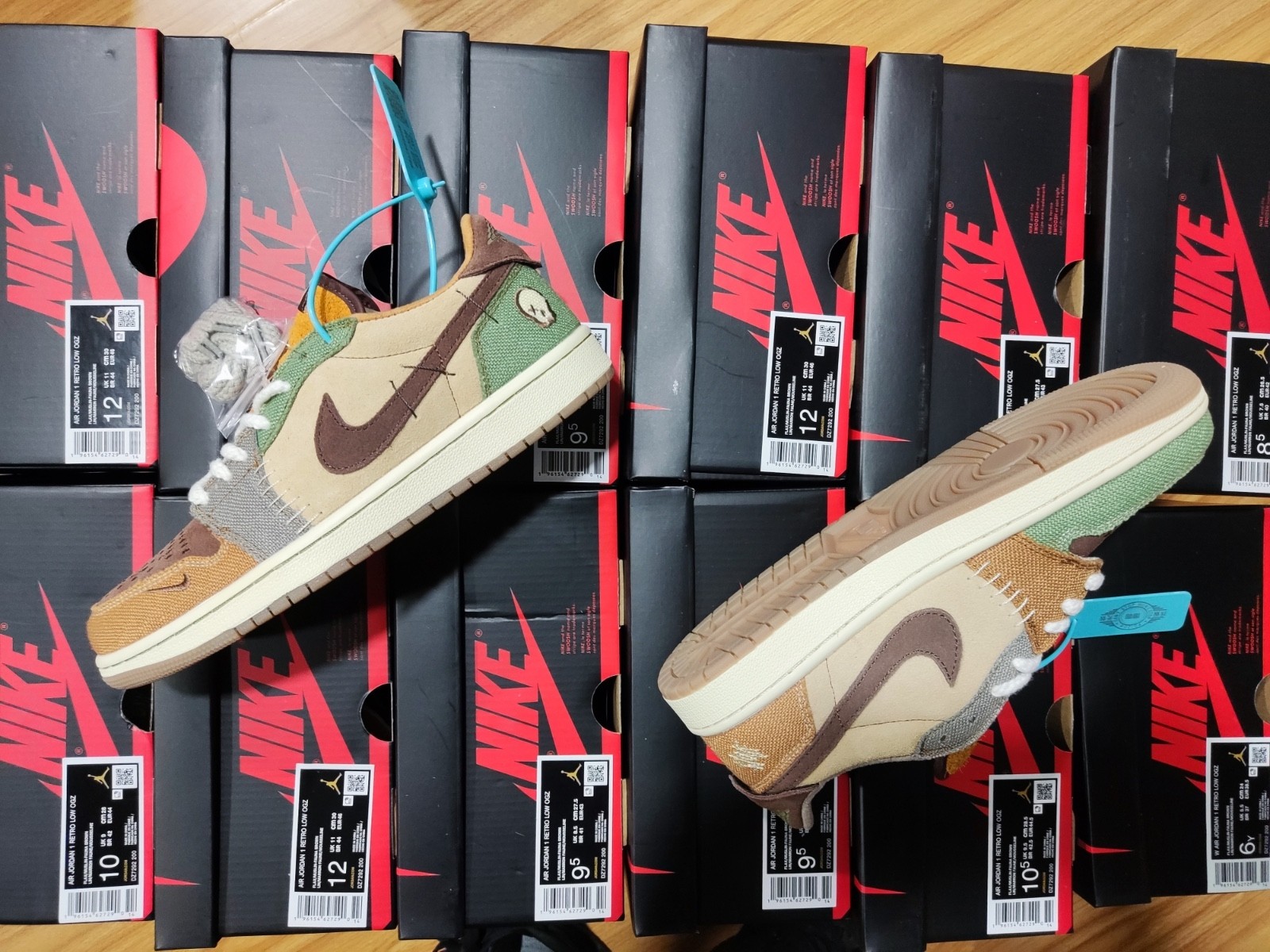 Air Jordan 1 Retro Low OG Zion Williamson Voodoo DZ7292-200