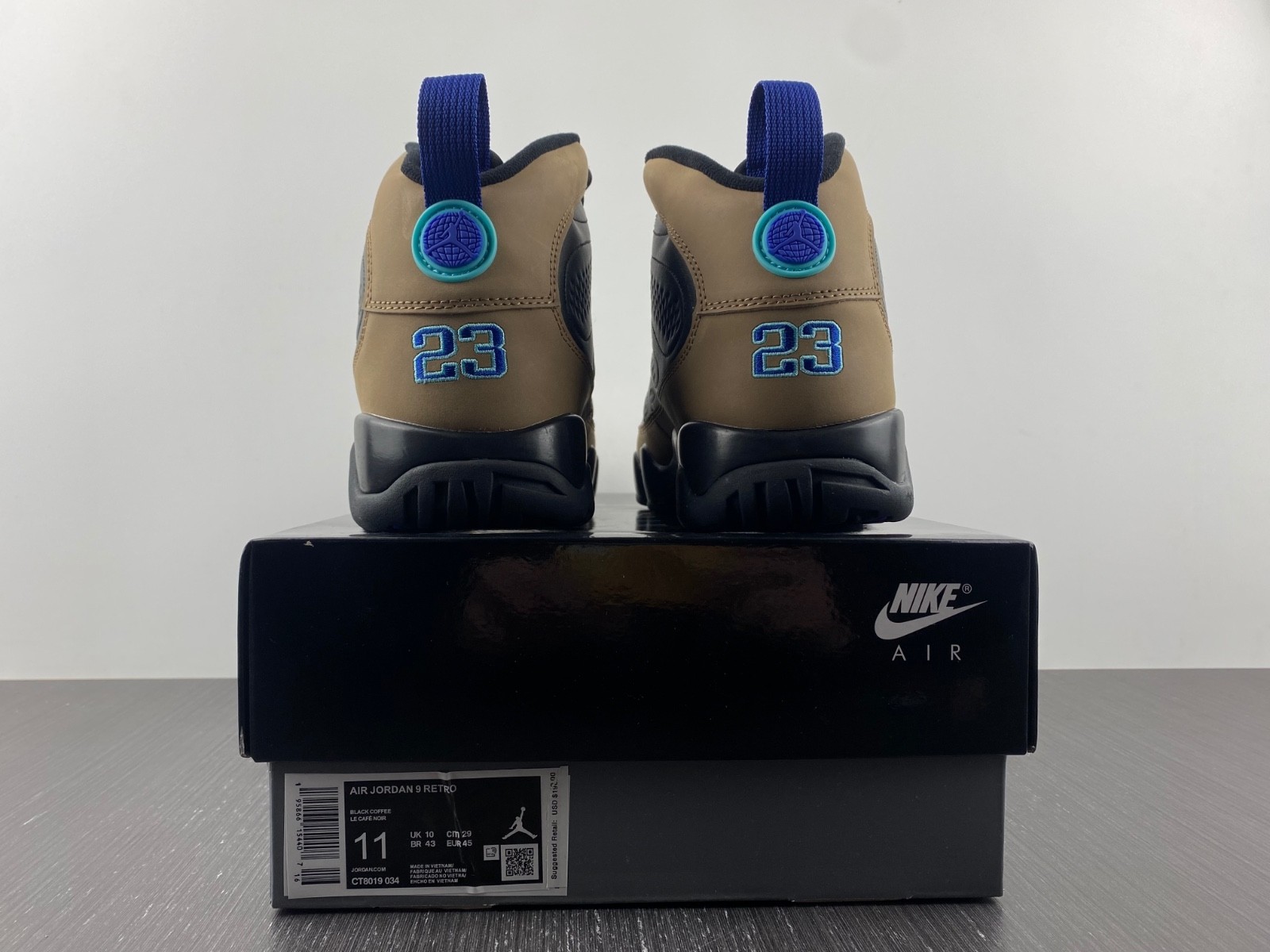 Air Jordan 9 "Olive Concord" CT8019-034