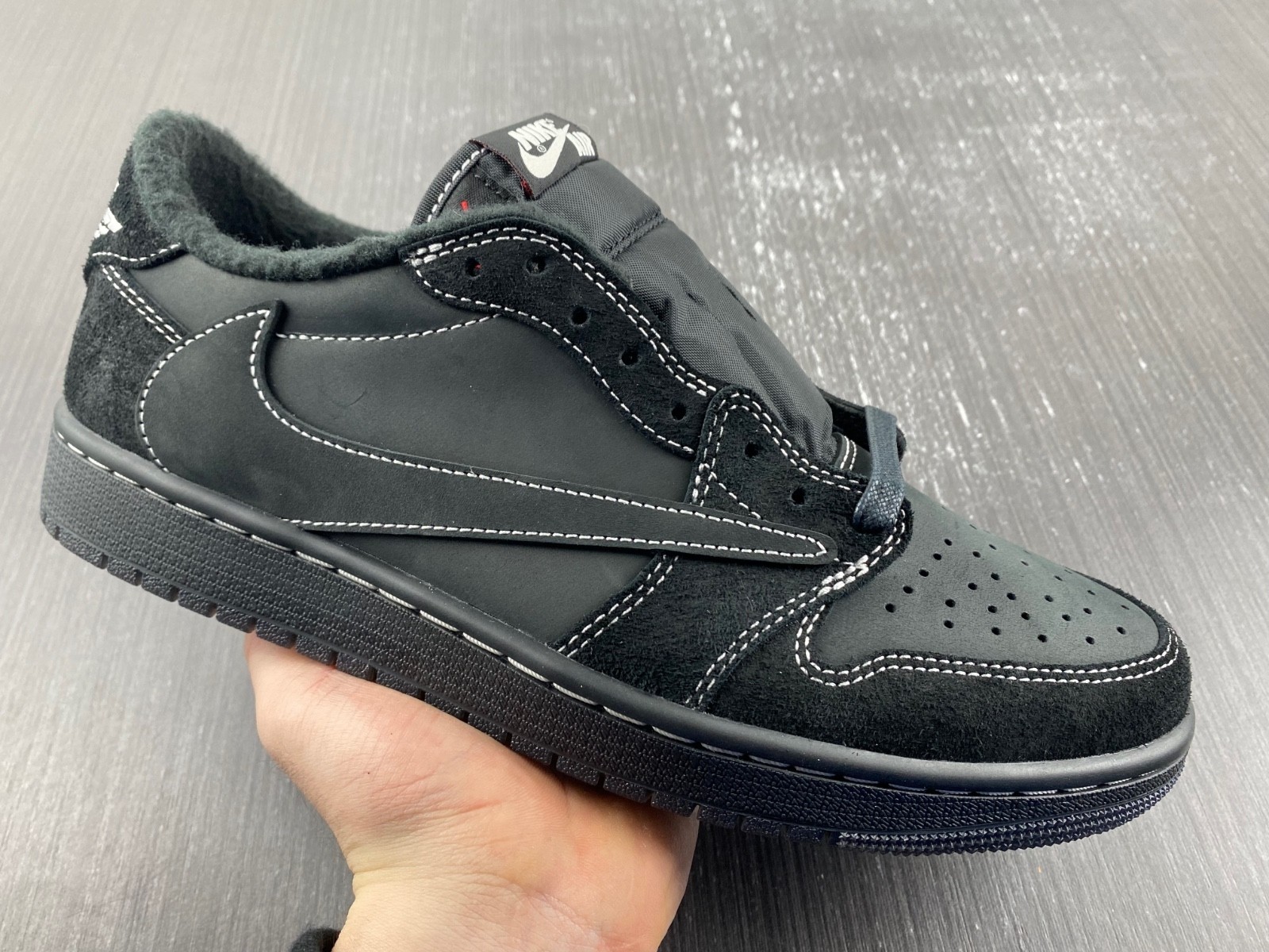 Travis Scott Air Jordan 1 Low Black Phantom DM7866-001