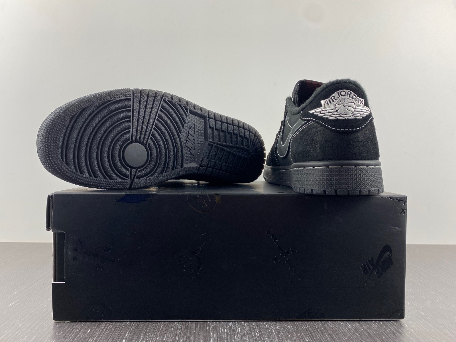 Travis Scott Air Jordan 1 Low Black Phantom DM7866-001