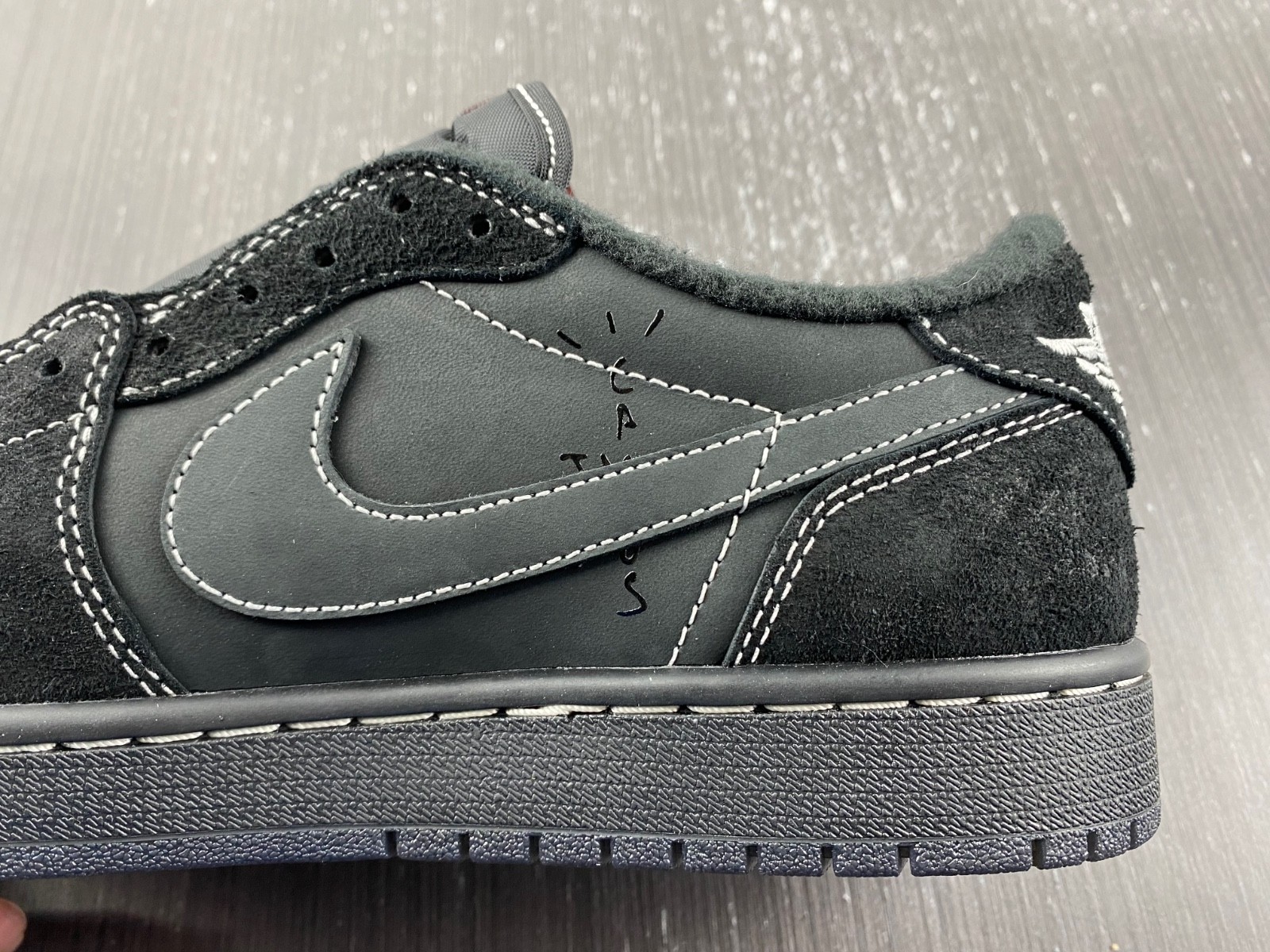 Travis Scott Air Jordan 1 Low Black Phantom DM7866-001