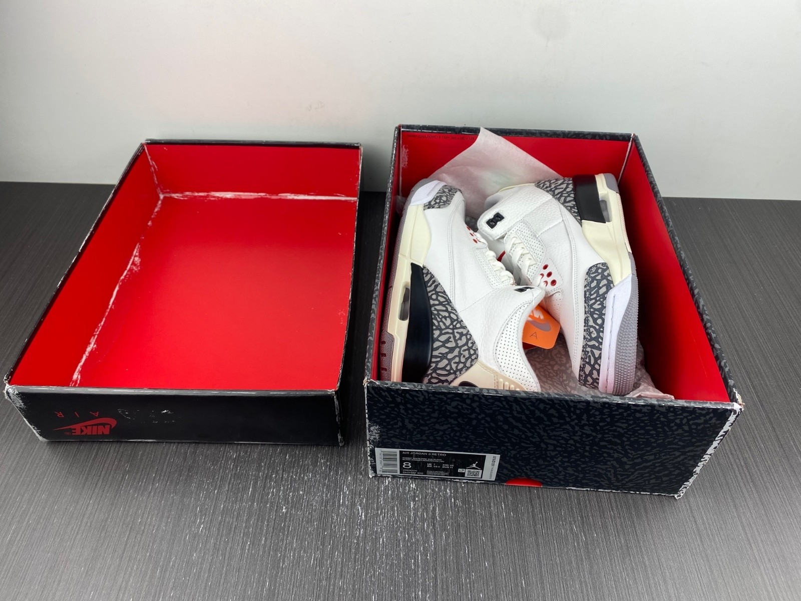 Air Jordan 3 "White Cement" Re-Imagined DN3707-100 ( 2023 )