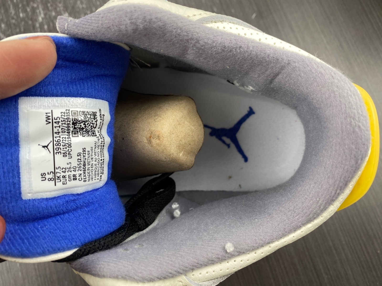 Air Jordan 3 Retro Racer Blue - 398614-145