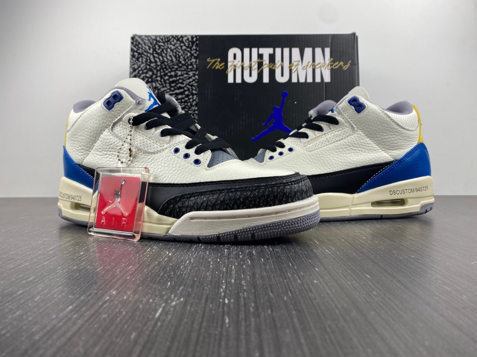 Air Jordan 3 Retro Racer Blue - 398614-145