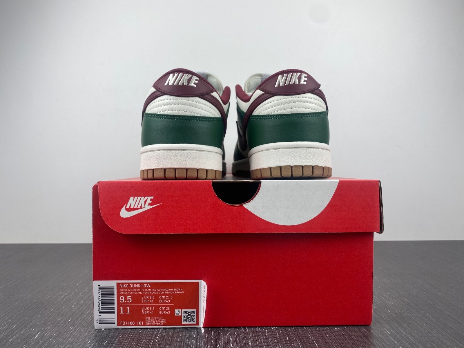 Nike Dunk Low Gorge Green - FB7160-161