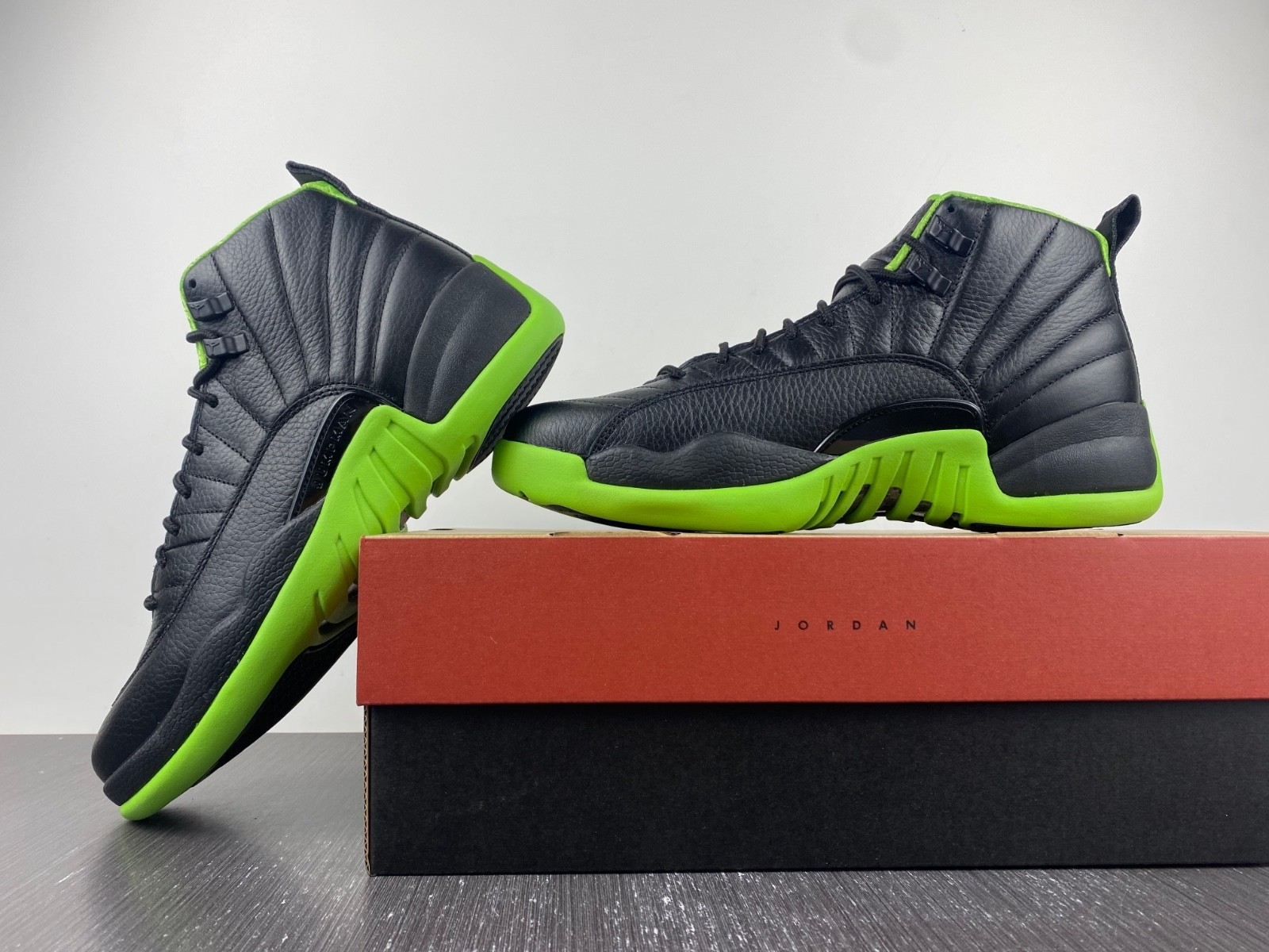 Air Jordan XII “Black/Neon Green” AJ12-28DAYS