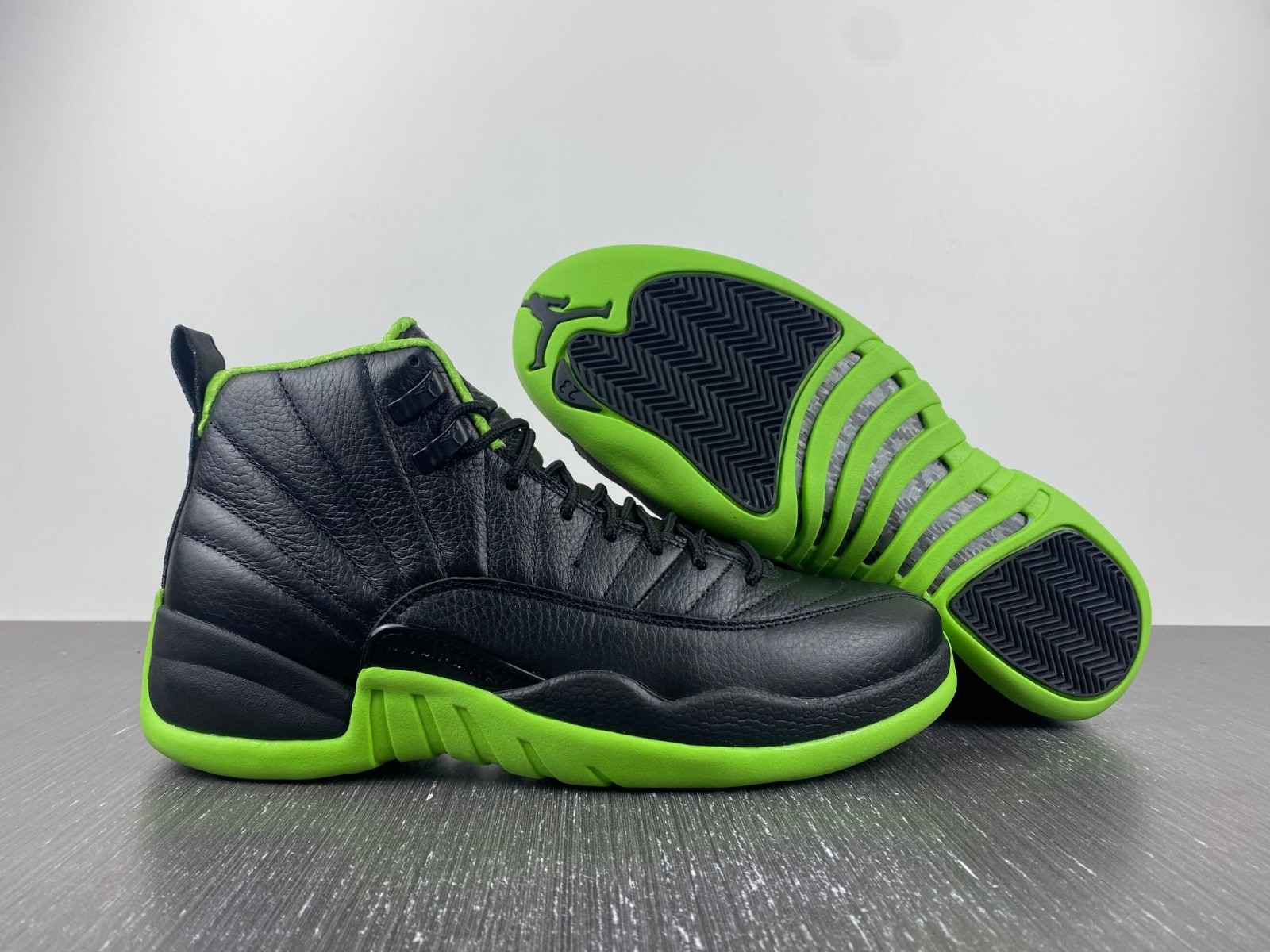 Air Jordan XII “Black/Neon Green” AJ12-28DAYS