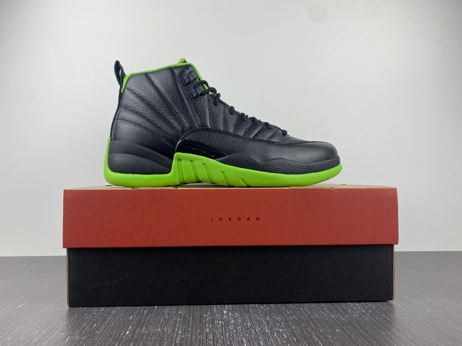 Air Jordan XII “Black/Neon Green” AJ12-28DAYS
